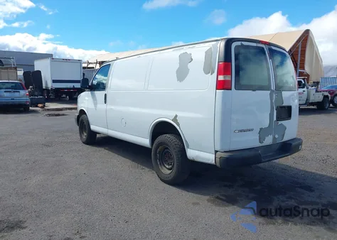 2009 Chevrolet Express 2500 Work Van from USA, damaged, VIN 1GCGG25C891142290